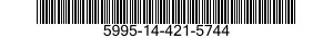 5995-14-421-5744 CABLE ASSEMBLY,RADIO FREQUENCY 5995144215744 144215744