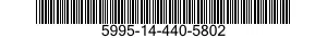 5995-14-440-5802 CABLE ASSEMBLY,RADIO FREQUENCY 5995144405802 144405802