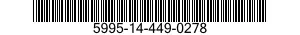 5995-14-449-0278 CABLE ASSEMBLY,RADIO FREQUENCY,BRANCHED 5995144490278 144490278
