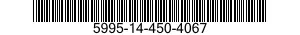 5995-14-450-4067 CORD ASSEMBLY,ELECTRICAL 5995144504067 144504067