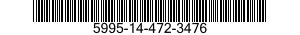 5995-14-472-3476 CABLE ASSEMBLY,RADIO FREQUENCY 5995144723476 144723476