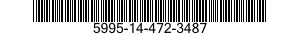 5995-14-472-3487 CABLE ASSEMBLY,SPECIAL PURPOSE,ELECTRICAL 5995144723487 144723487