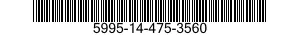 5995-14-475-3560 CORD ASSEMBLY,ELECTRICAL 5995144753560 144753560