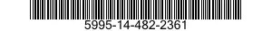 5995-14-482-2361 CABLE ASSEMBLY SET,RADIO FREQUENCY 5995144822361 144822361