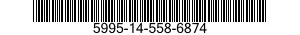 5995-14-558-6874 CABLE ASSEMBLY,SPECIAL PURPOSE,ELECTRICAL 5995145586874 145586874