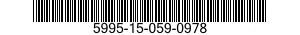 5995-15-059-0978 CABLE ASSEMBLY,SPECIAL PURPOSE,ELECTRICAL,BRANCHED 5995150590978 150590978