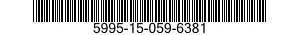 5995-15-059-6381 CABLE ASSEMBLY,SPECIAL PURPOSE,ELECTRICAL 5995150596381 150596381