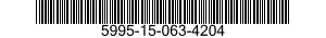 5995-15-063-4204 CABLE ASSEMBLY,SPECIAL PURPOSE,ELECTRICAL 5995150634204 150634204
