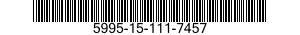 5995-15-111-7457 CABLE ASSEMBLY,SPEC 5995151117457 151117457