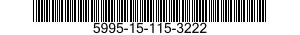 5995-15-115-3222 CABLE, ASSEMBLY 5995151153222 151153222