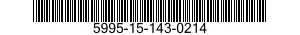 5995-15-143-0214 CAVO PER RADIOFREQU 5995151430214 151430214