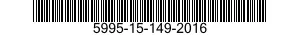 5995-15-149-2016 CABLE ASSEMBLY,POWER,ELECTRICAL 5995151492016 151492016