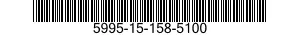 5995-15-158-5100 CABLE ASSEMBLY SET,RADIO FREQUENCY 5995151585100 151585100
