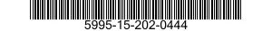 5995-15-202-0444 CABLE ASSEMBLY,RADIO FREQUENCY 5995152020444 152020444