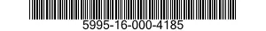 5995-16-000-4185 CABLE ASSEMBLY,SPECIAL PURPOSE,ELECTRICAL 5995160004185 160004185