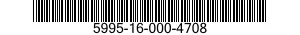 5995-16-000-4708 CABLE ASSEMBLY,SPECIAL PURPOSE,ELECTRICAL 5995160004708 160004708