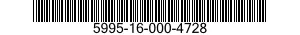 5995-16-000-4728 CABLE ASSEMBLY,SPECIAL PURPOSE,ELECTRICAL 5995160004728 160004728