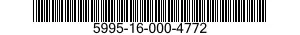 5995-16-000-4772 CABLE ASSEMBLY,SPECIAL PURPOSE,ELECTRICAL 5995160004772 160004772
