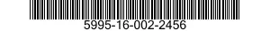 5995-16-002-2456 CABLE ASSEMBLY,RADIO FREQUENCY 5995160022456 160022456