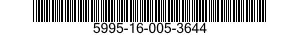 5995-16-005-3644 CORD ASSEMBLY,ELECTRICAL 5995160053644 160053644