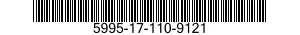 5995-17-110-9121 CABLE ASSEMBLY,SPECIAL PURPOSE,ELECTRICAL 5995171109121 171109121