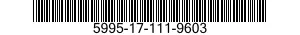 5995-17-111-9603 CABLE ASSEMBLY,POWER,ELECTRICAL 5995171119603 171119603