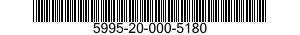 5995-20-000-5180 CABLE ASSEMBLY,SPECIAL PURPOSE,ELECTRICAL 5995200005180 200005180
