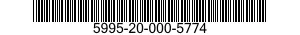 5995-20-000-5774 CABLE ASSEMBLY,SPECIAL PURPOSE,ELECTRICAL 5995200005774 200005774