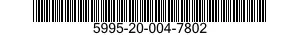 5995-20-004-7802 CABLE ASSEMBLY,SPECIAL PURPOSE,ELECTRICAL 5995200047802 200047802