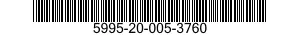 5995-20-005-3760 CABLE ASSEMBLY,SPECIAL PURPOSE,ELECTRICAL 5995200053760 200053760
