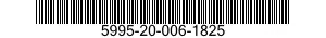 5995-20-006-1825 CABLE ASSEMBLY,SPECIAL PURPOSE,ELECTRICAL 5995200061825 200061825