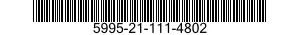 5995-21-111-4802 CORD ASSEMBLY,ELECTRICAL 5995211114802 211114802