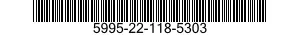 5995-22-118-5303 COAX CABLE ASSEMBLY 5995221185303 221185303