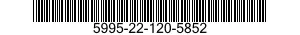 5995-22-120-5852 CABLE ASSEMBLY,SPEC 5995221205852 221205852