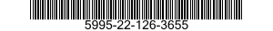 5995-22-126-3655 CABLE ASSEMBLY,SPECIAL PURPOSE,ELECTRICAL 5995221263655 221263655
