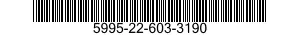 5995-22-603-3190 CABLE ASSEMBLY,SPECIAL PURPOSE,ELECTRICAL 5995226033190 226033190