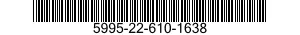 5995-22-610-1638 CABLE ASSEMBLY,SPECIAL PURPOSE,ELECTRICAL 5995226101638 226101638