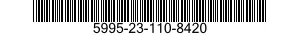 5995-23-110-8420 CABLE ASSEMBLY,RADIO FREQUENCY 5995231108420 231108420