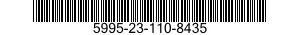5995-23-110-8435 CABLE ASSEMBLY,RADIO FREQUENCY 5995231108435 231108435