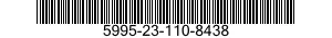 5995-23-110-8438 CABLE ASSEMBLY,RADIO FREQUENCY 5995231108438 231108438