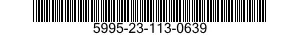 5995-23-113-0639 PLUG 5995231130639 231130639