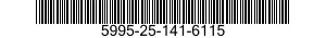 5995-25-141-6115 CABLE ASSEMBLY SET,ELECTRICAL 5995251416115 251416115