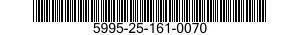 5995-25-161-0070 CABLE ASSEMBLY,SPECIAL PURPOSE,ELECTRICAL 5995251610070 251610070