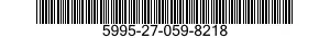 5995-27-059-8218 CABLE ASSEMBLY,SPECIAL PURPOSE,ELECTRICAL 5995270598218 270598218