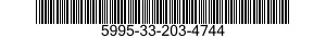 5995-33-203-4744 CABLE ASSEMBLY,RADIO FREQUENCY 5995332034744 332034744