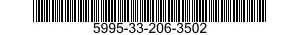 5995-33-206-3502 CABLE ASSEMBLY,RADIO FREQUENCY 5995332063502 332063502