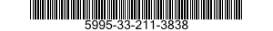 5995-33-211-3838 CABLE ASSEMBLY,RADIO FREQUENCY 5995332113838 332113838