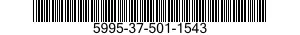 5995-37-501-1543 CABLE ASSEMBLY,RADIO FREQUENCY 5995375011543 375011543