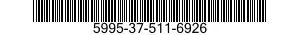 5995-37-511-6926 CABLE ASSEMBLY,RADIO FREQUENCY 5995375116926 375116926