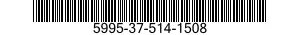 5995-37-514-1508 CABLE ASSEMBLY,RADIO FREQUENCY 5995375141508 375141508